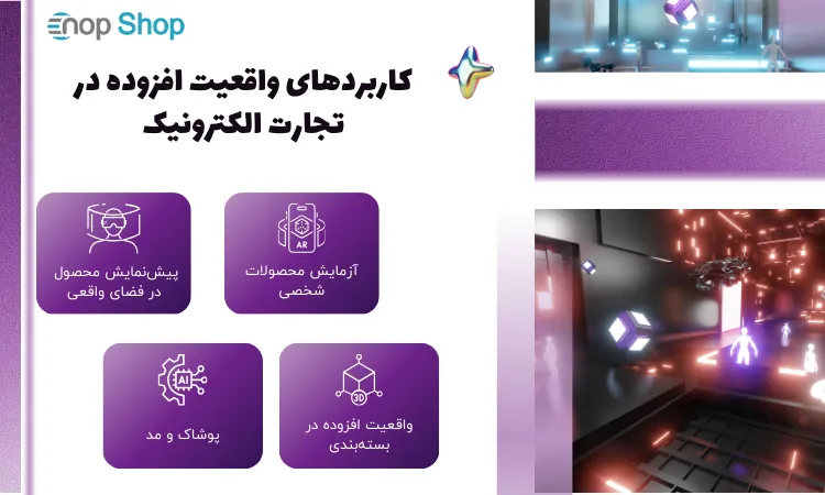 کاربردهای واقعیت افزوده در تجارت الکترونیک